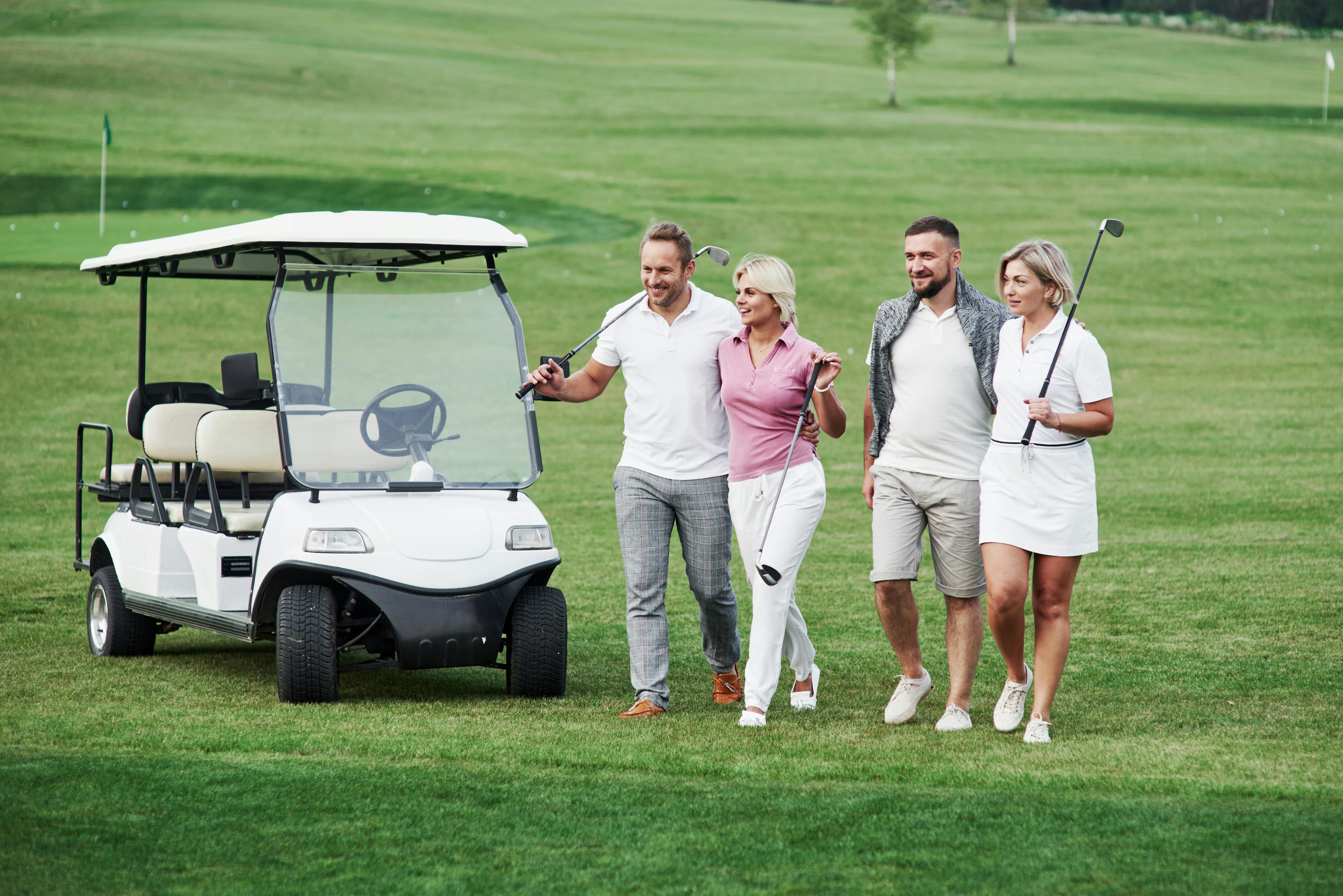 Father's Day Vacation Ideas: Create Memories with Family - Family on a Golf Course