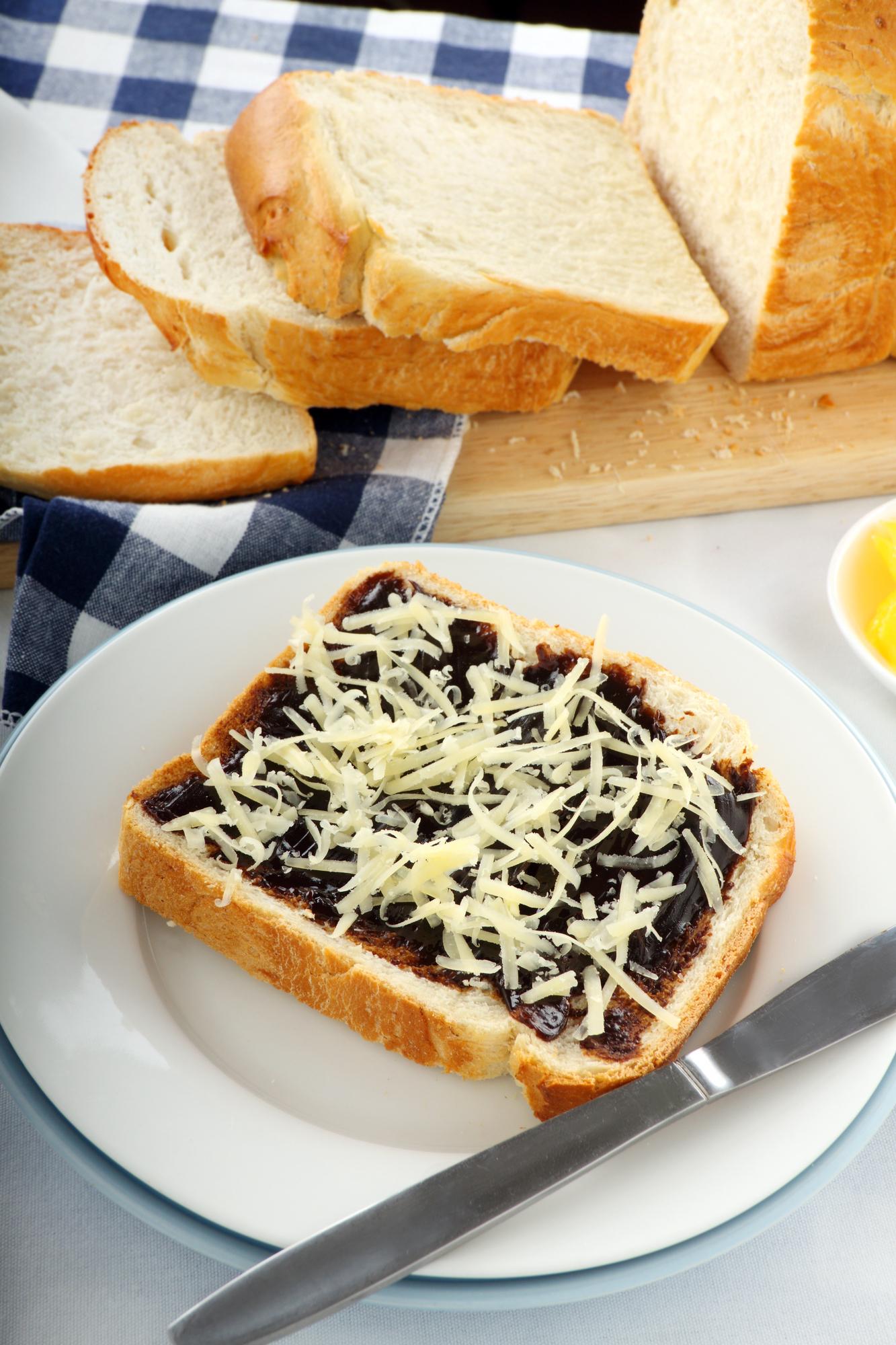 National Grilled Cheese Day: Celebrate with a Family Vacation - Vegemite with Cheese Sandwich in Australia