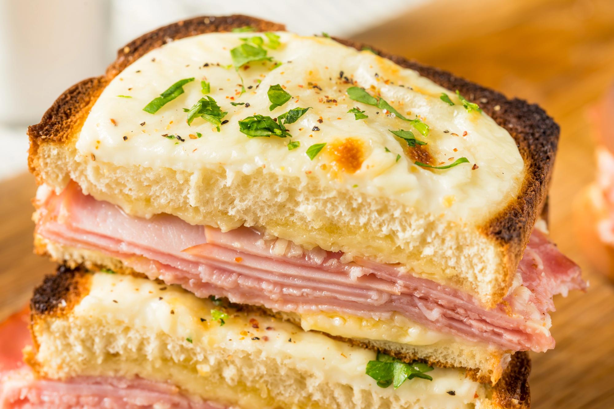 National Grilled Cheese Day: Celebrate with a Family Vacation - Croque Monsieur in France