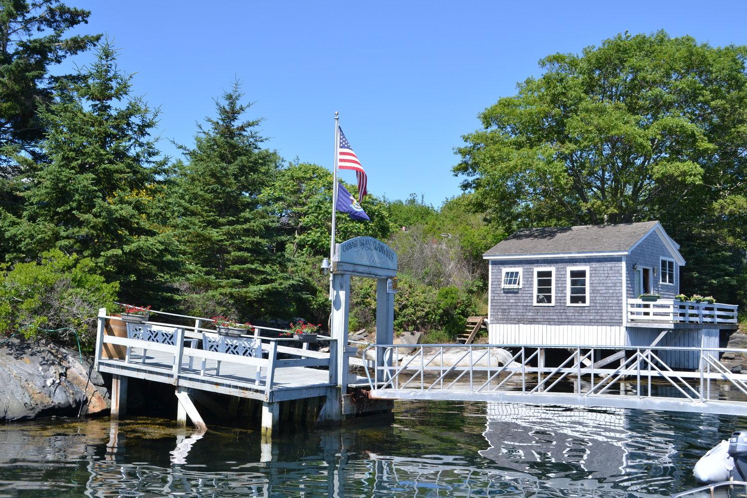 Cabbage Island pier