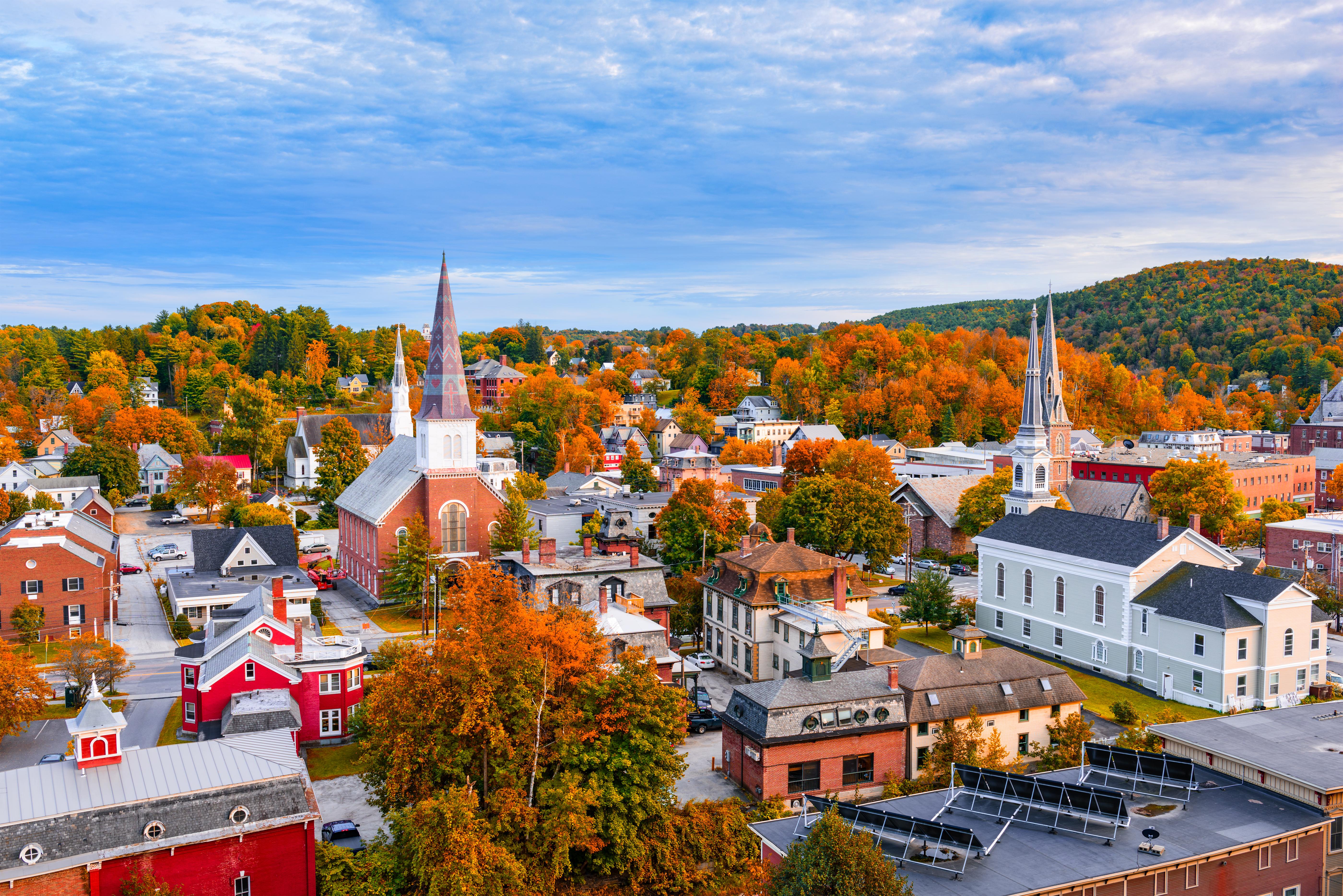 Best Things to Do in Vermont for Families - Burlington, Vermont Skyline
