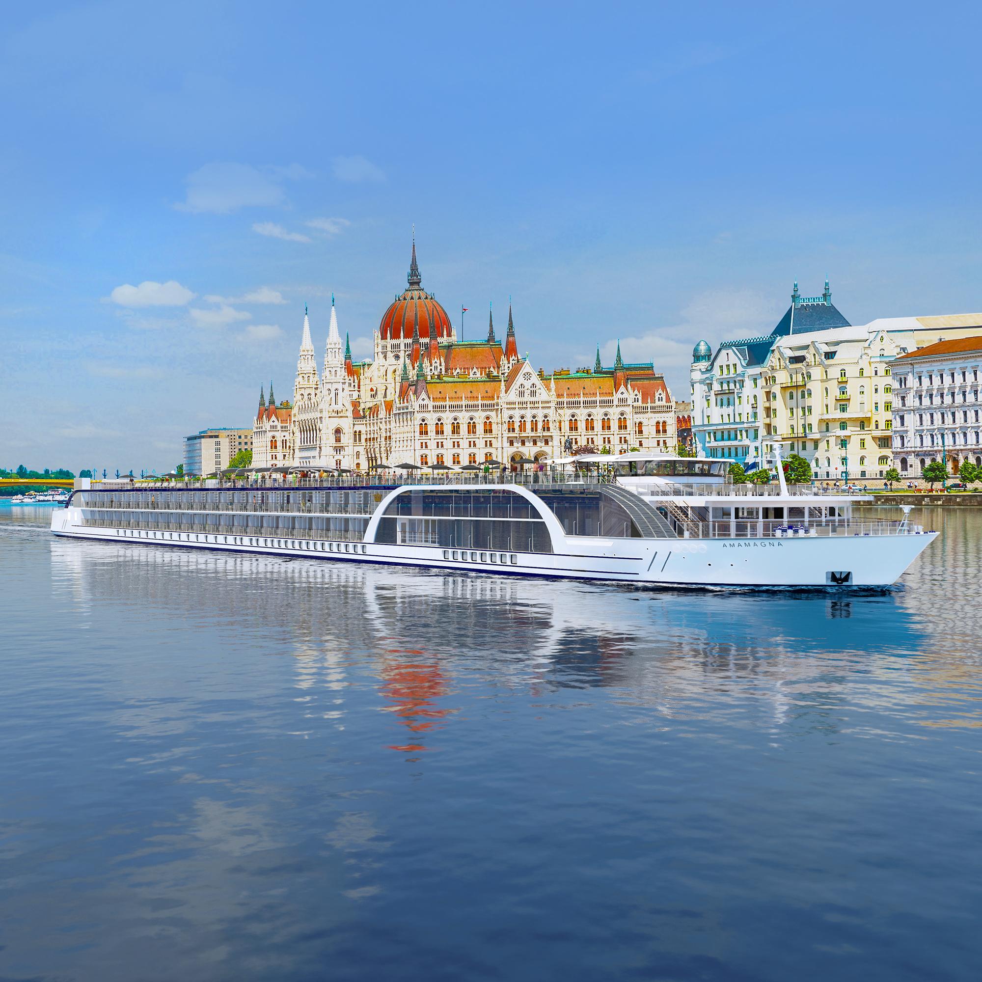 European River Cruise Lines: Which One is Best for Your Family Vacation? - A river cruise ship in Budapest