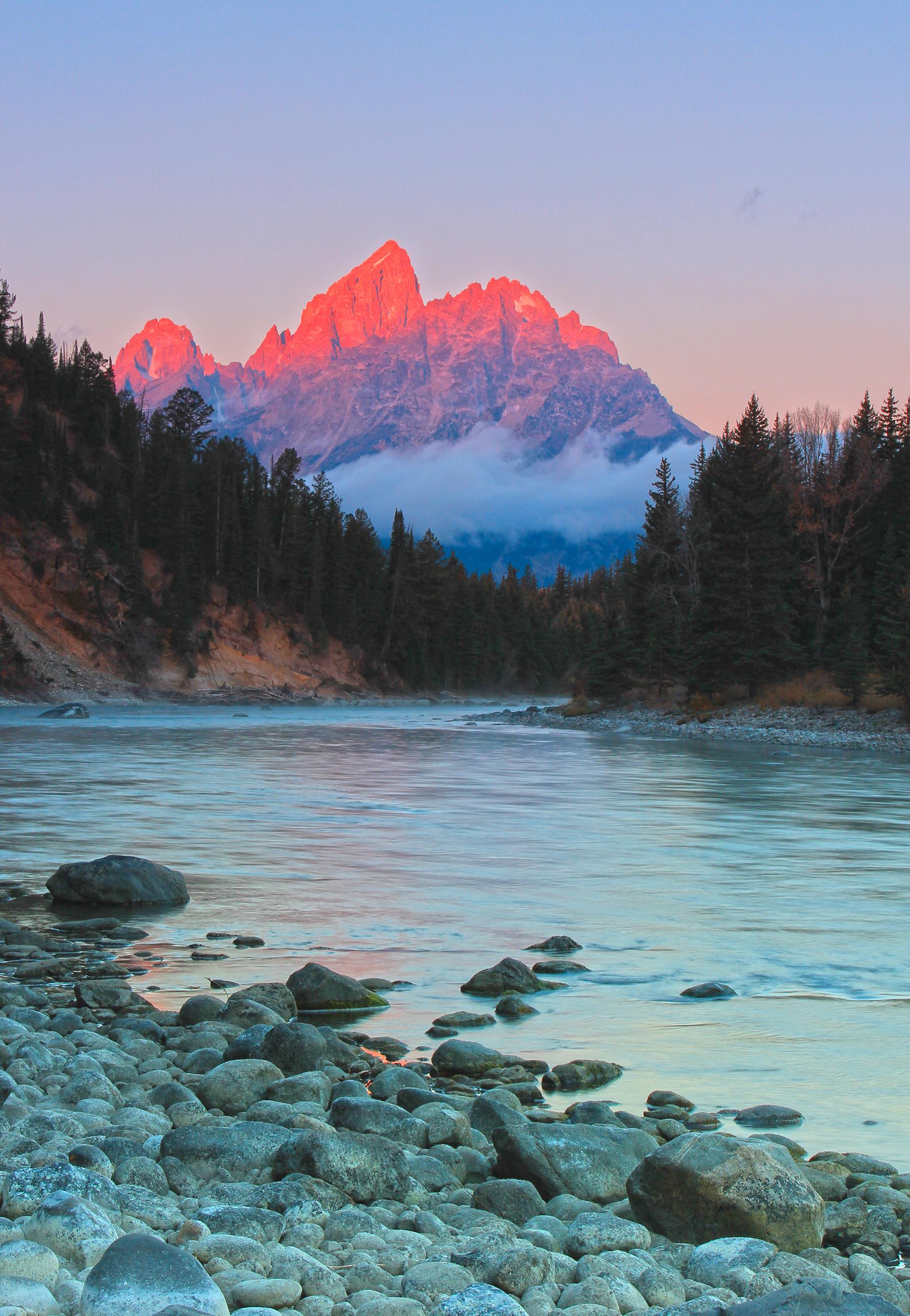 Jackson Lake in the Grand Tetons
