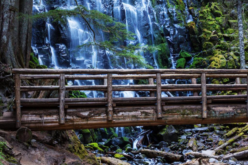Ramona Falls Part of the Seven Falls 