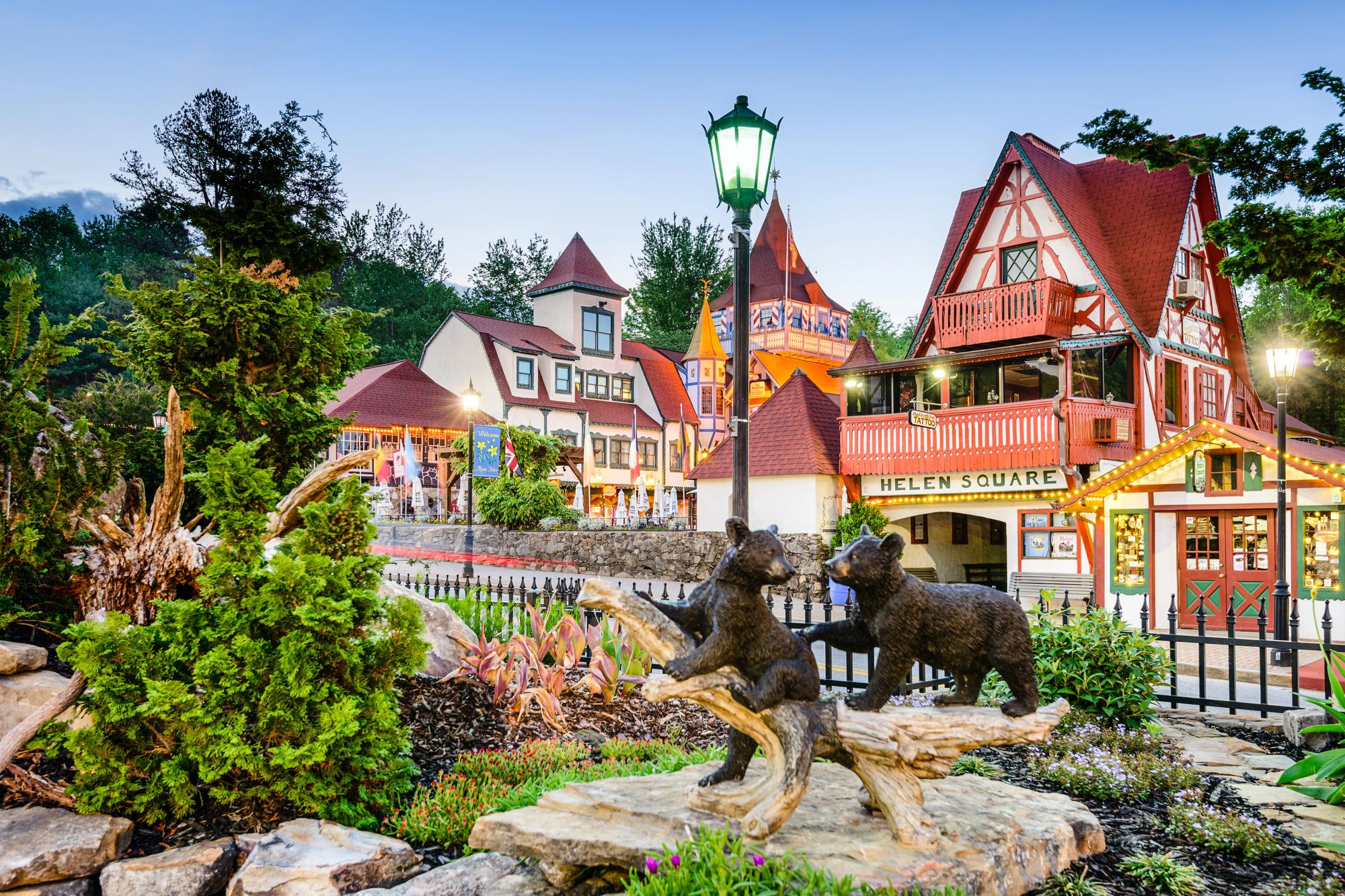 Popular Summer Family Vacation Destinations in the US - Helen Georgia