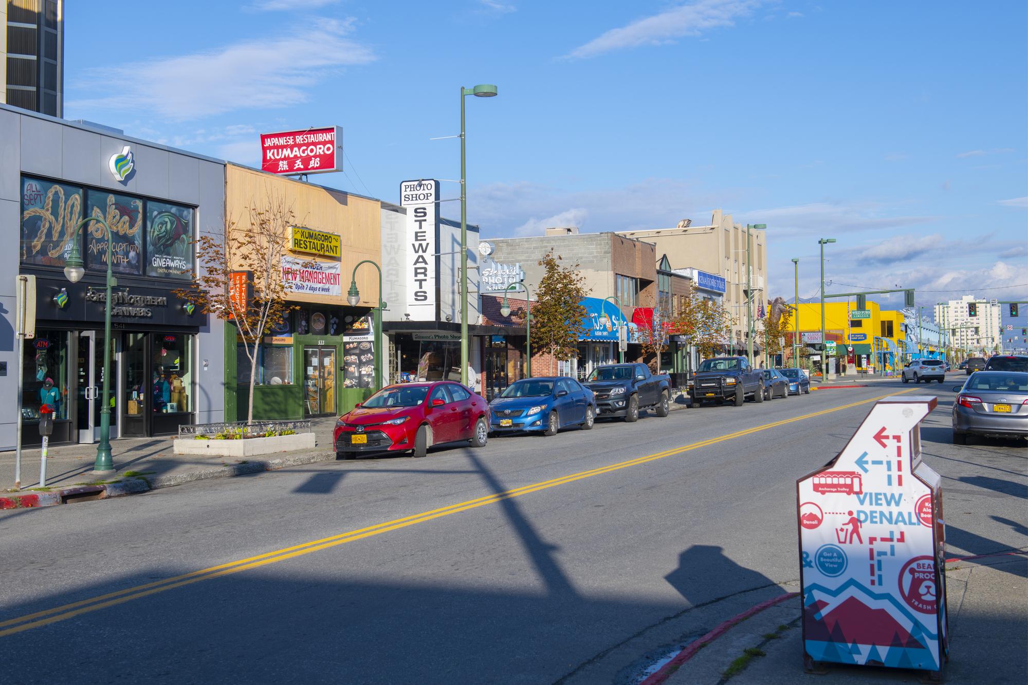 Reasons to Visit Alaska in the Fall - Historic Buildings in Downtown Anchorage