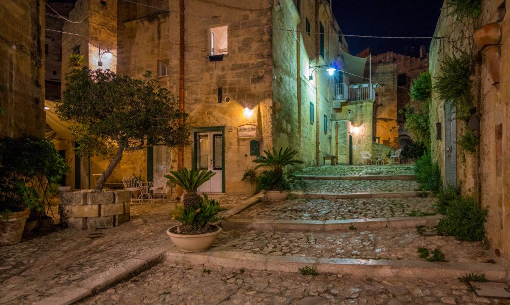 Sassi district in Matera