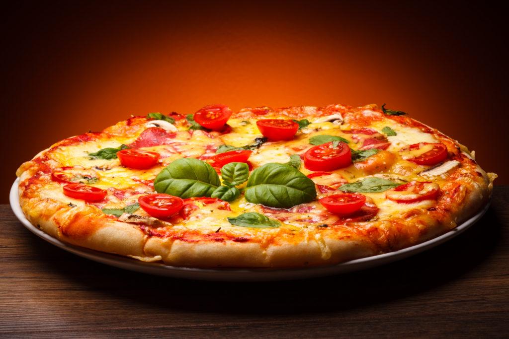 Pizza in the Distilling District in Lexington