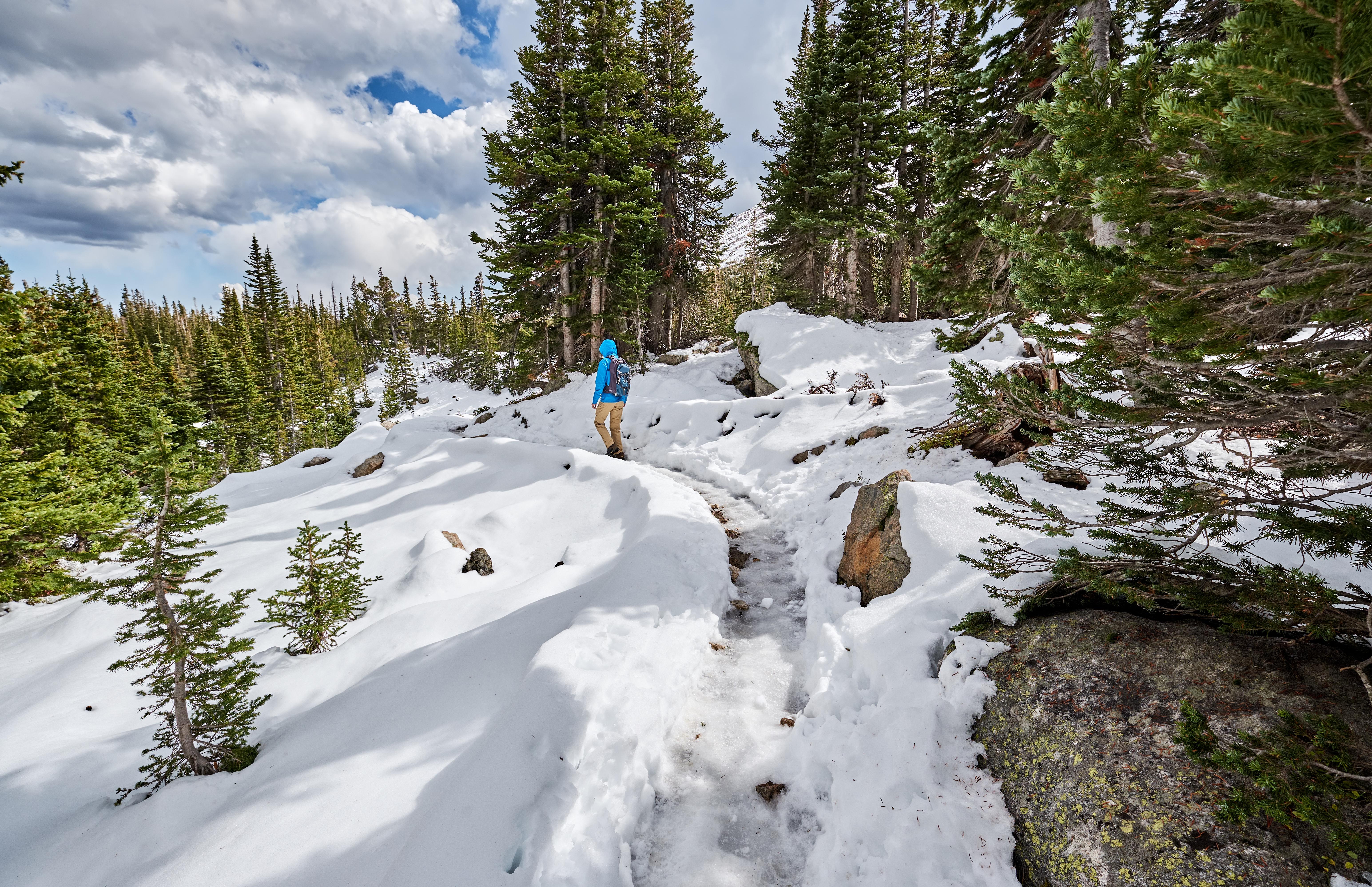 Incredible Things to Do in Rocky Mountain National Park in Winter - Snowy Hiking Trail