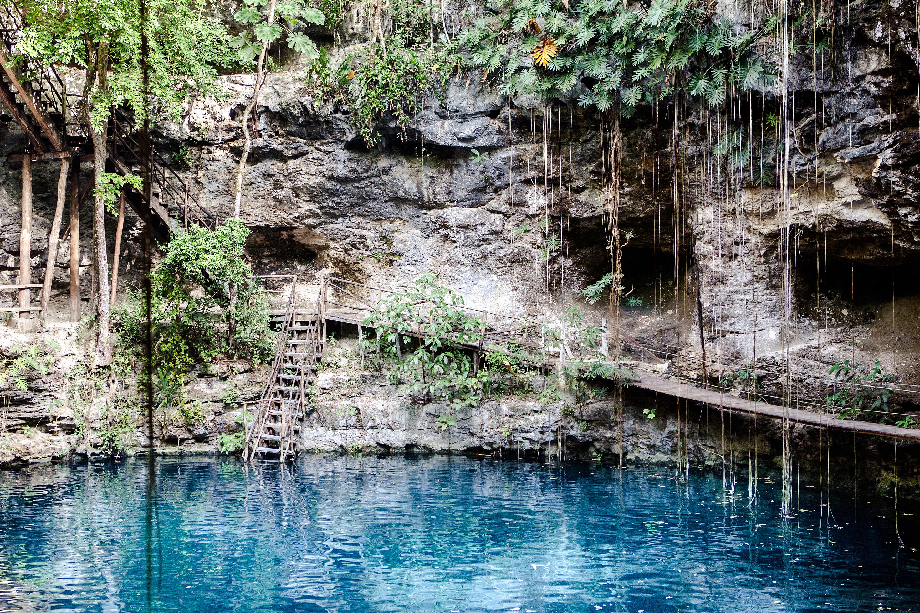 Springs vacations to plan now - Cenote in Riviera Maya