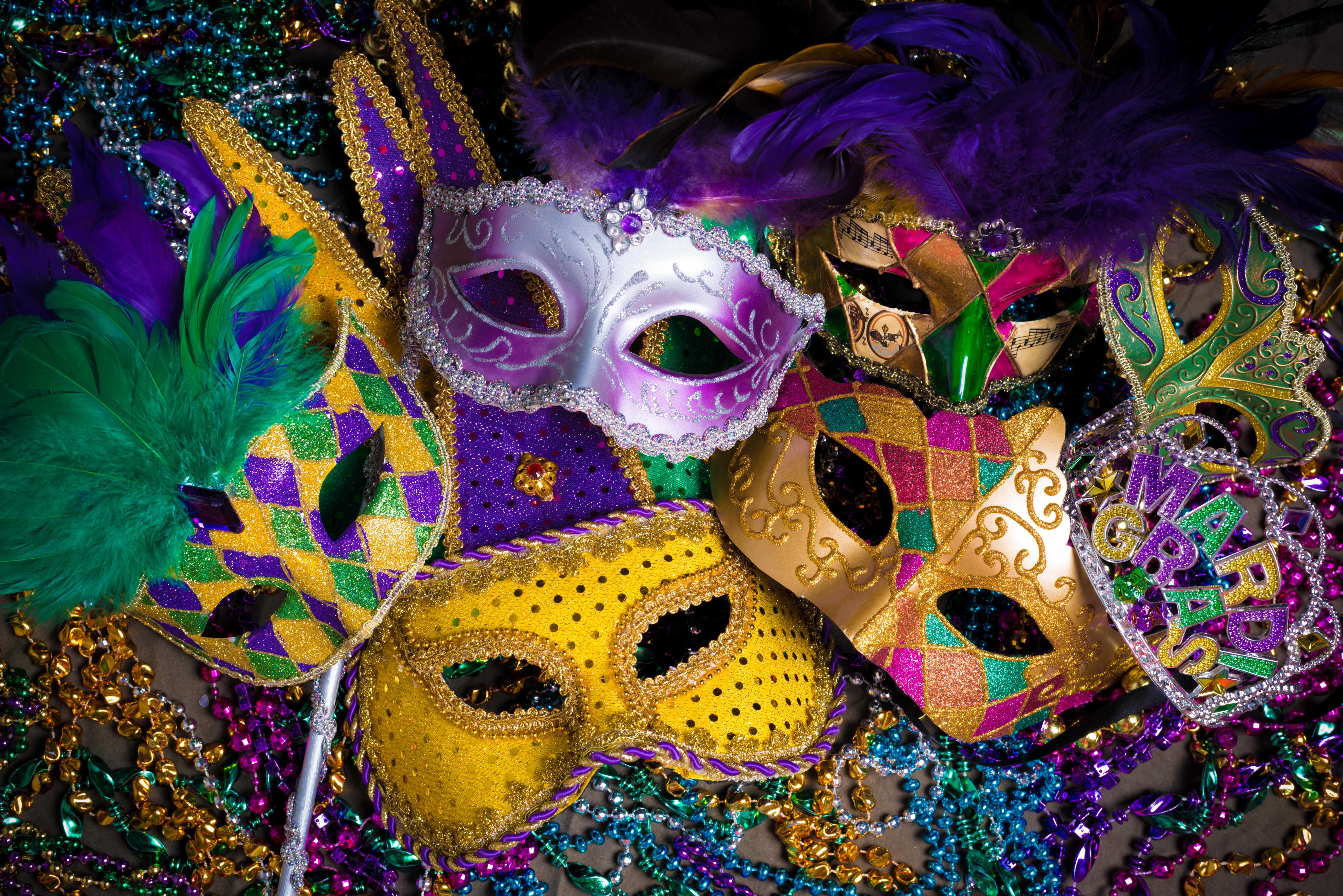 Celebrate Mardi Gras in New Orleans - Mardi Gras Masks