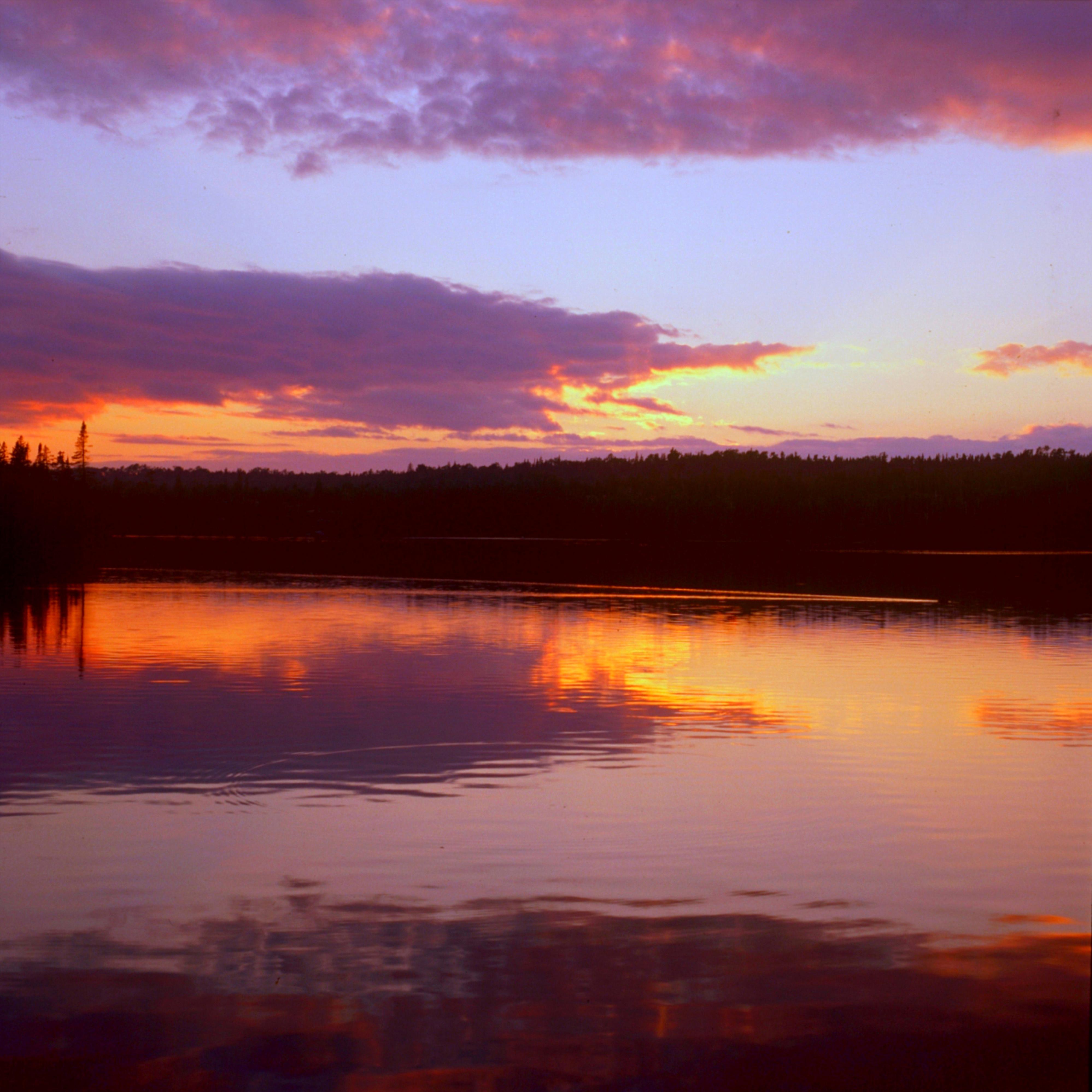 Great Lakes Vacations Perfect for Families - Sunset at Isle Royale National Park