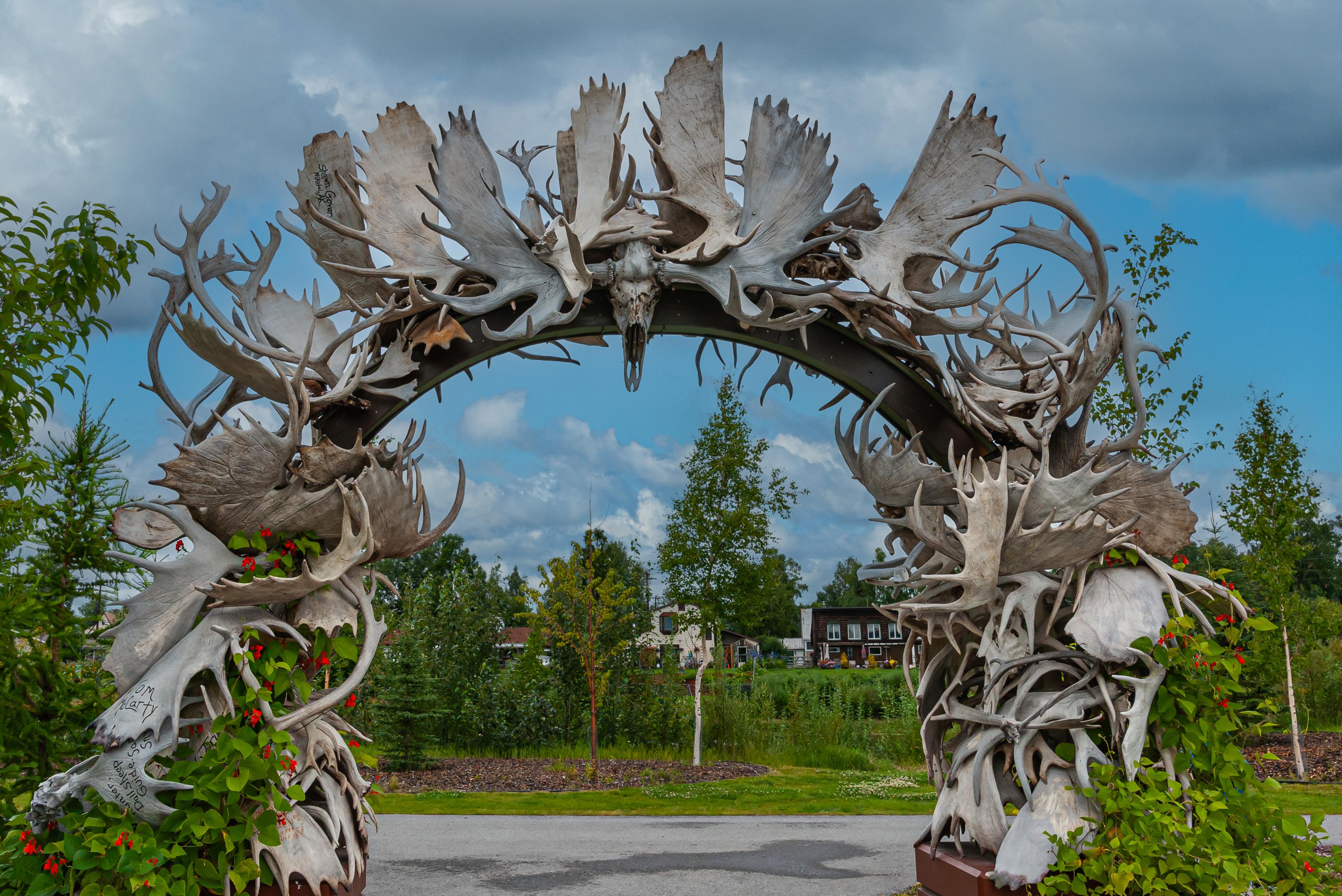 Best Things to Do in Fairbanks, Alaska - Antler Arch in Fairbanks