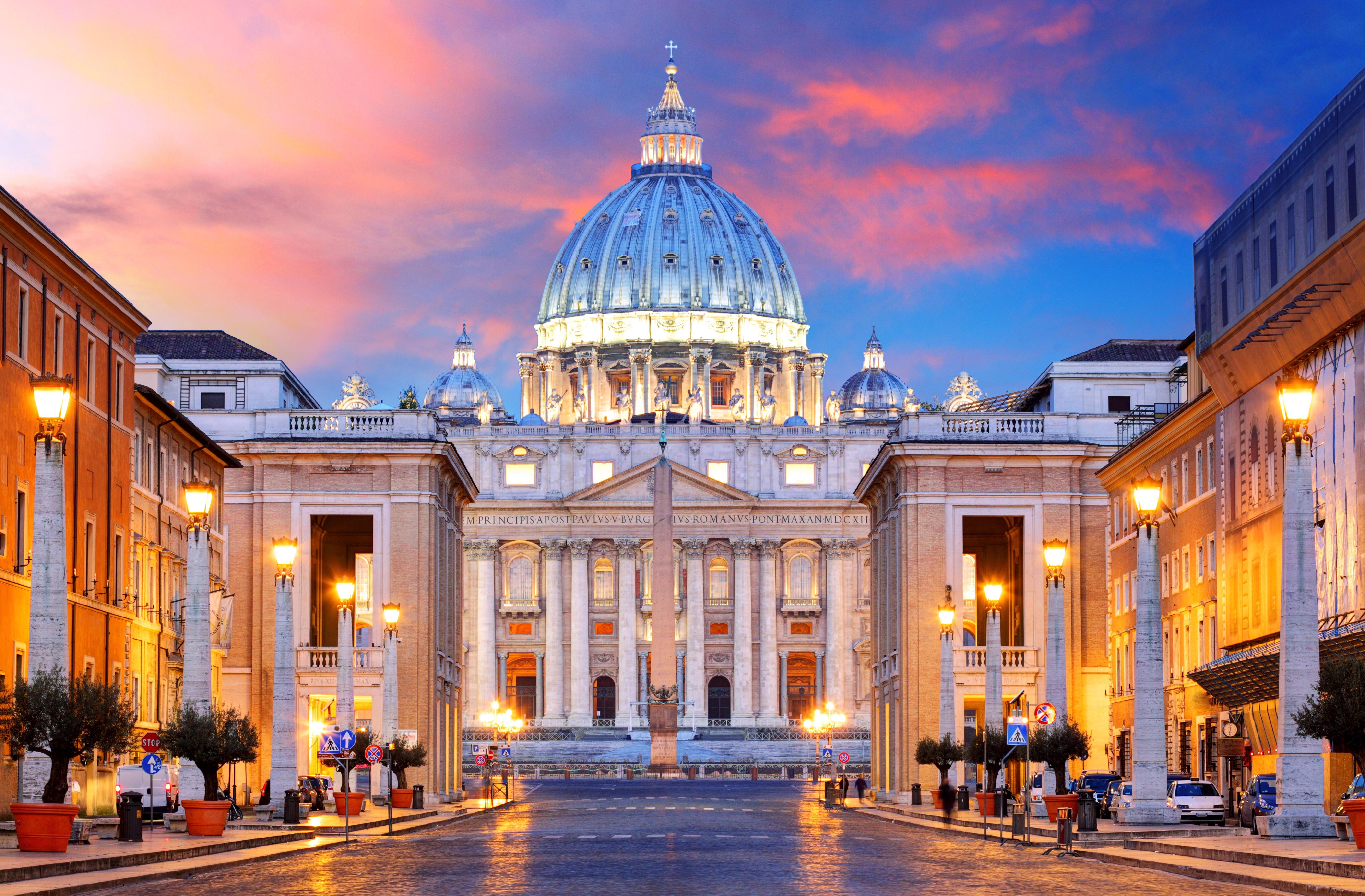 Complete 3 Chapters in a Memory Book While on a Family Vacation in Italy - Vatican City