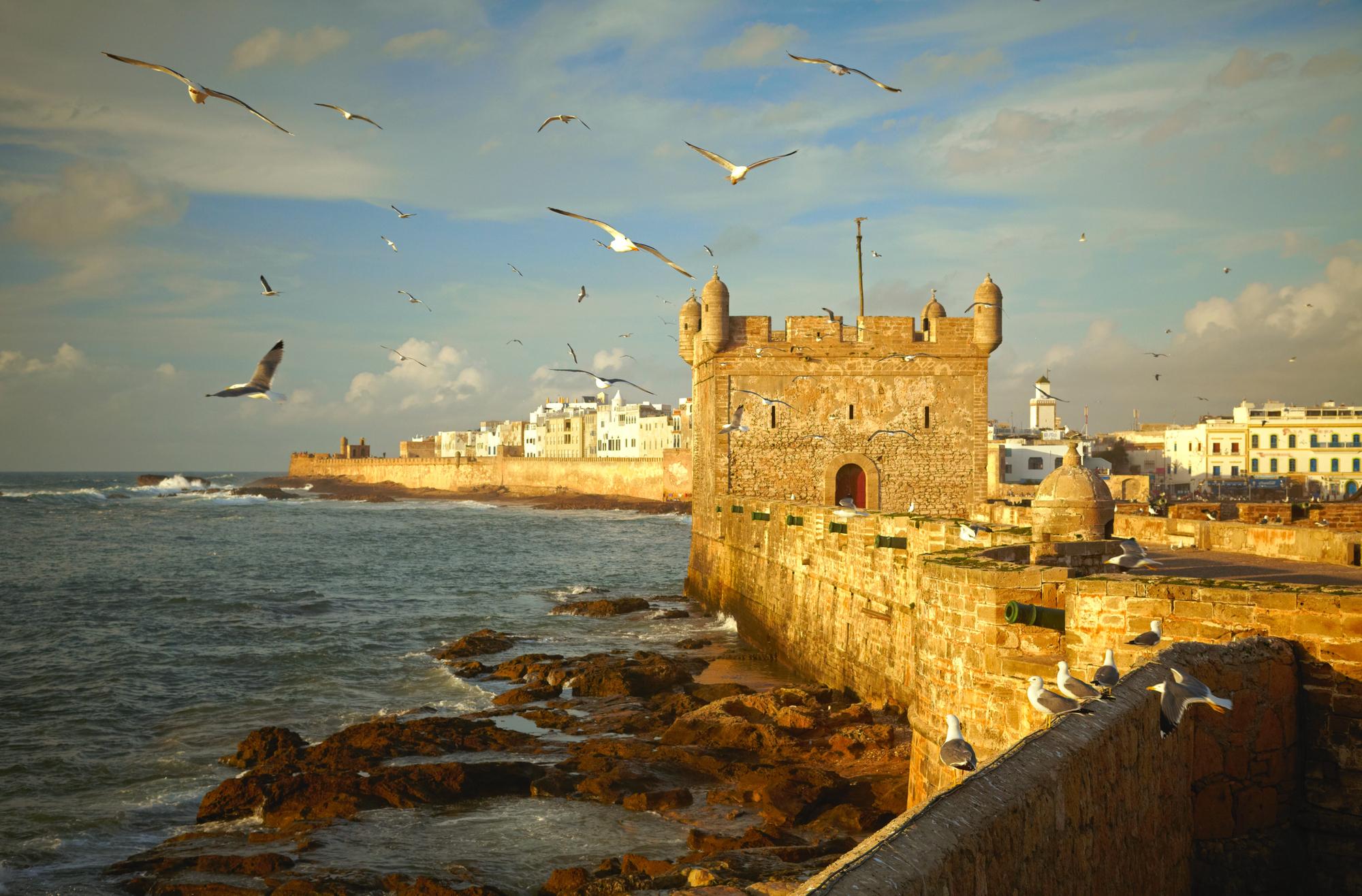 Best Places to Disconnect and Unwind as a Solo Female Traveler - Essaouira Fortress in Morocco