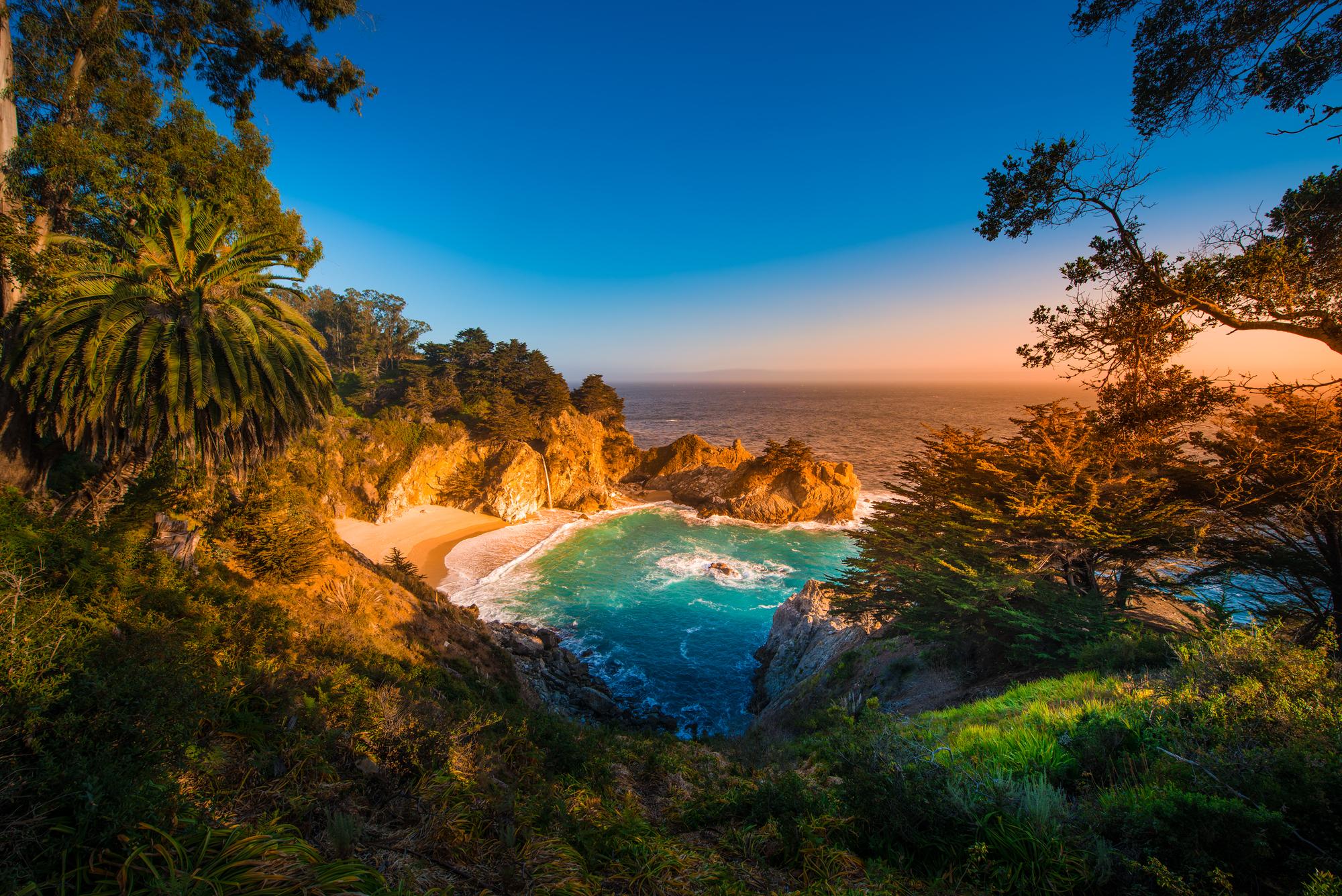McWay Falls in Julia Pfeiffer Burns State Park in Big Sur, California